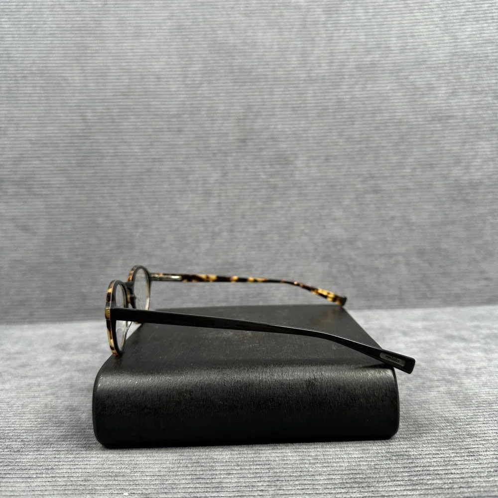 Eyebobs Tortoise Shell Round Reading Glasses Y2k with Case Brown Black Eyewear